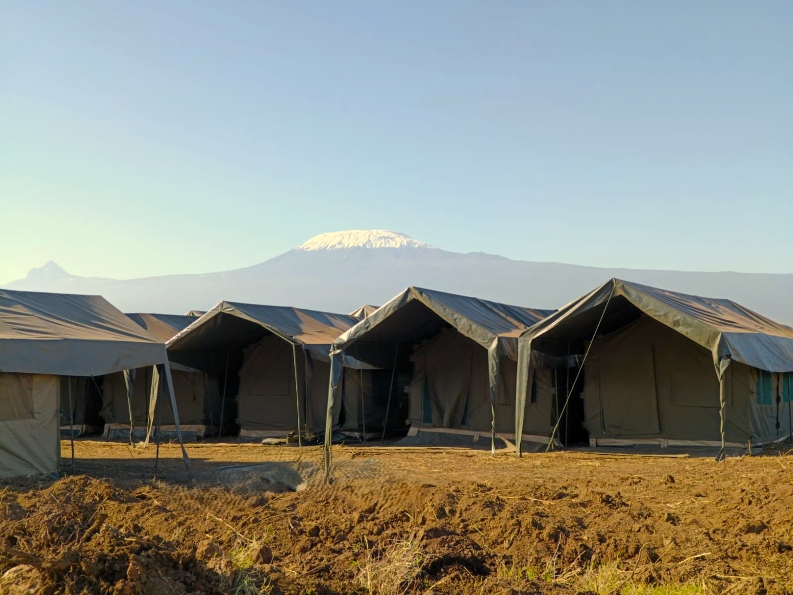 Maa Festival camp setup